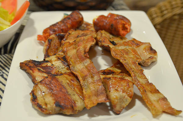 Jason's plate of carne in Losacio de Alba