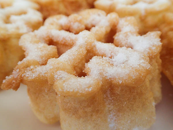 Breakfast pastries in Losacio de Alba - yum!