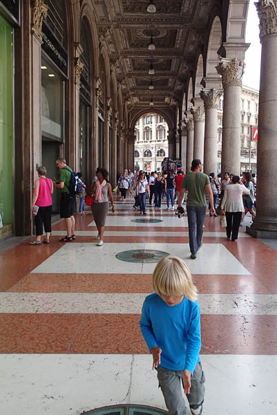 Chugging through the Streets of Milan