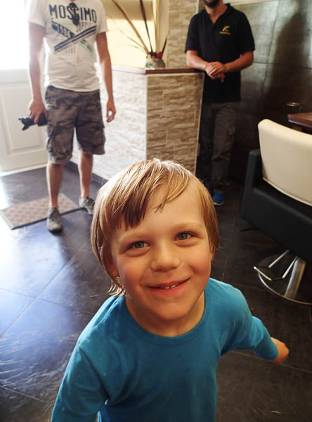 Gone! Rykersaurus' new wet do